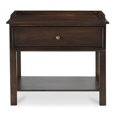 Moe's Home Collection Maeve Nightstand Dark Brown