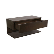 Moe's Home Collection Jonah Floating Nightstand Dark Brown