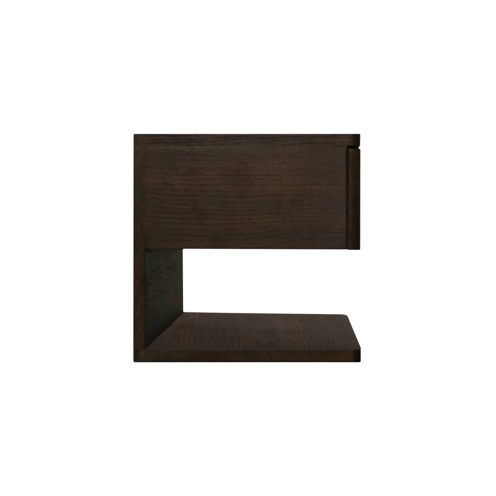 Moe's Home Collection Jonah Floating Nightstand Dark Brown