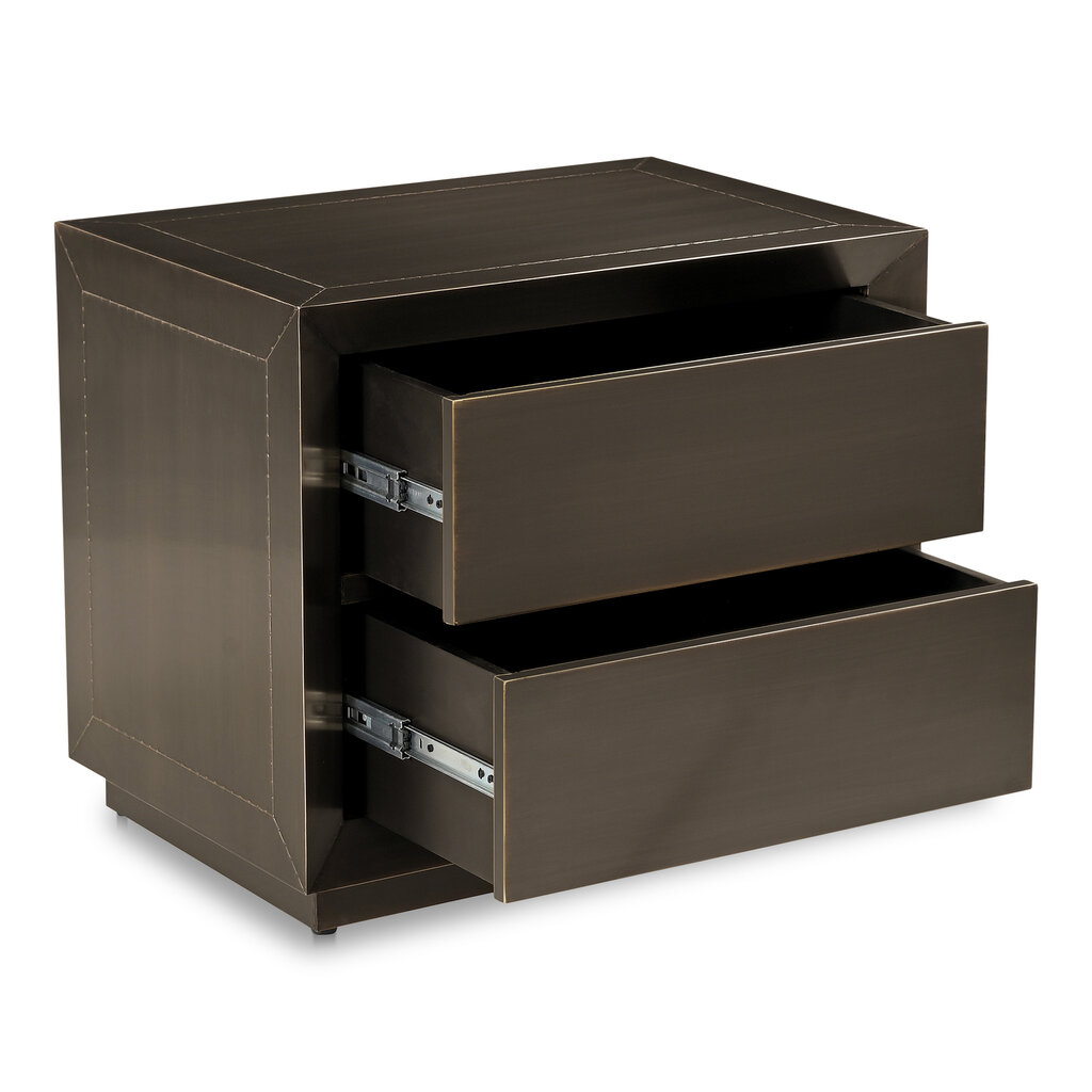 Moe's Home Collection Dawson Nightstand Deep Bronze