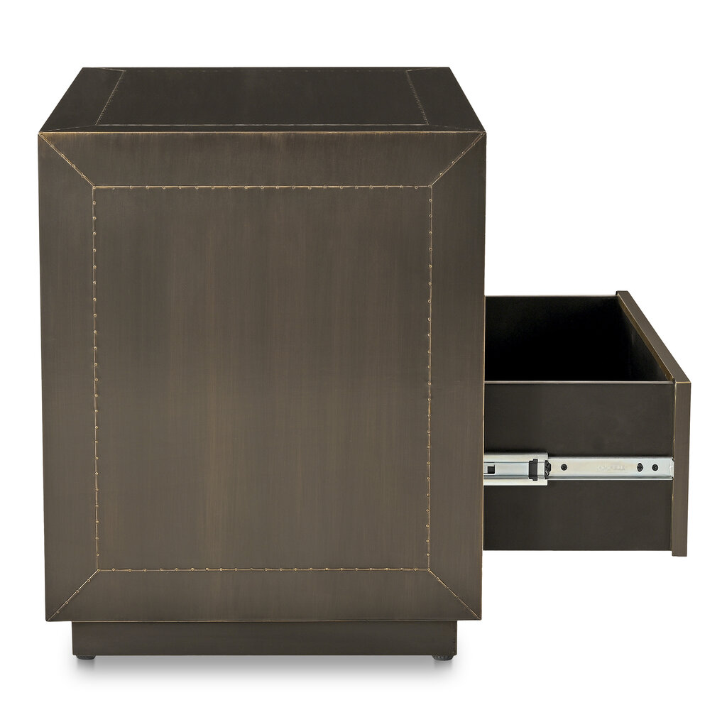 Moe's Home Collection Dawson Nightstand Deep Bronze