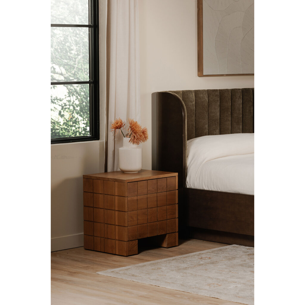 Moe's Home Collection Gia Nightstand Brown