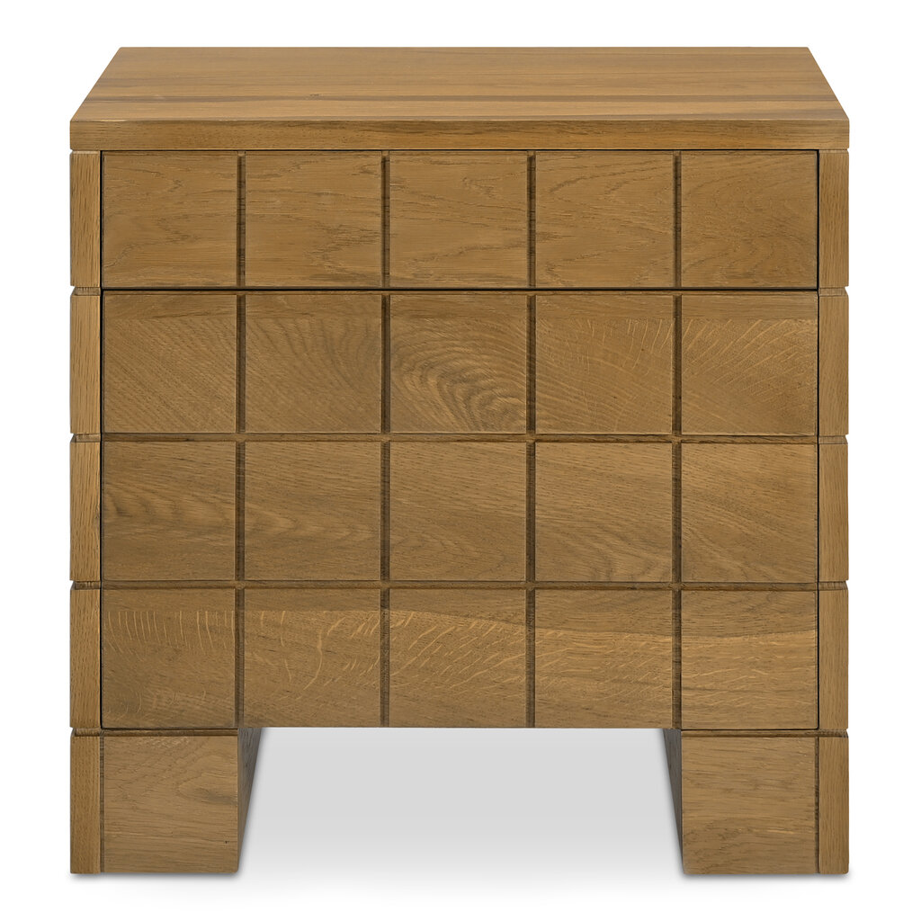 Moe's Home Collection Gia Nightstand Brown