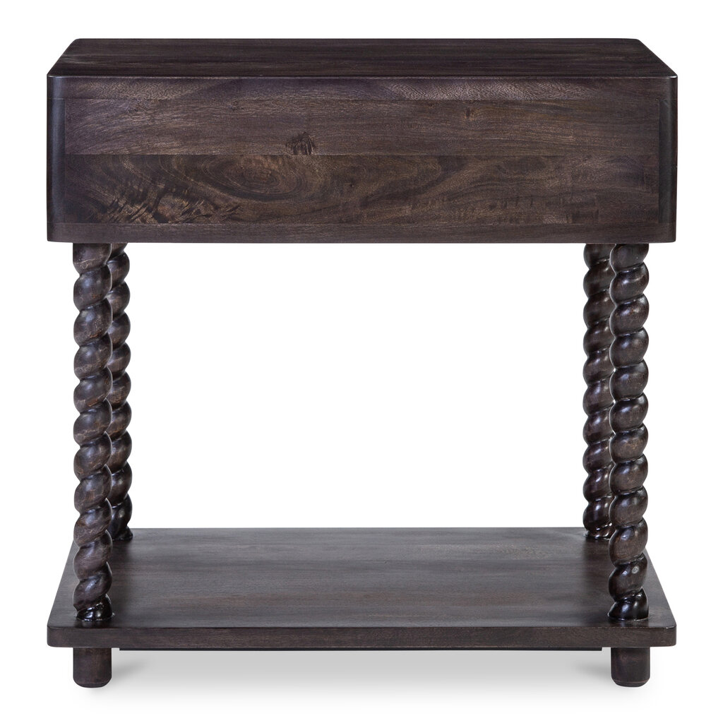 Moe's Home Collection Tabitha Nightstand Dark Brown
