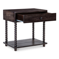 Moe's Home Collection Tabitha Nightstand Dark Brown