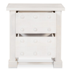 Moe's Home Collection Clement Nightstand Whitewashed