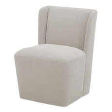 Moe's Home Collection Cormac Rolling Dining Chair Warm Sand
