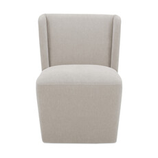Moe's Home Collection Cormac Rolling Dining Chair Warm Sand
