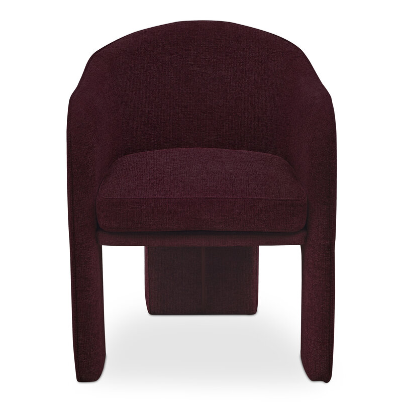 Moe's Home Collection Clara Dining Chair - Plum