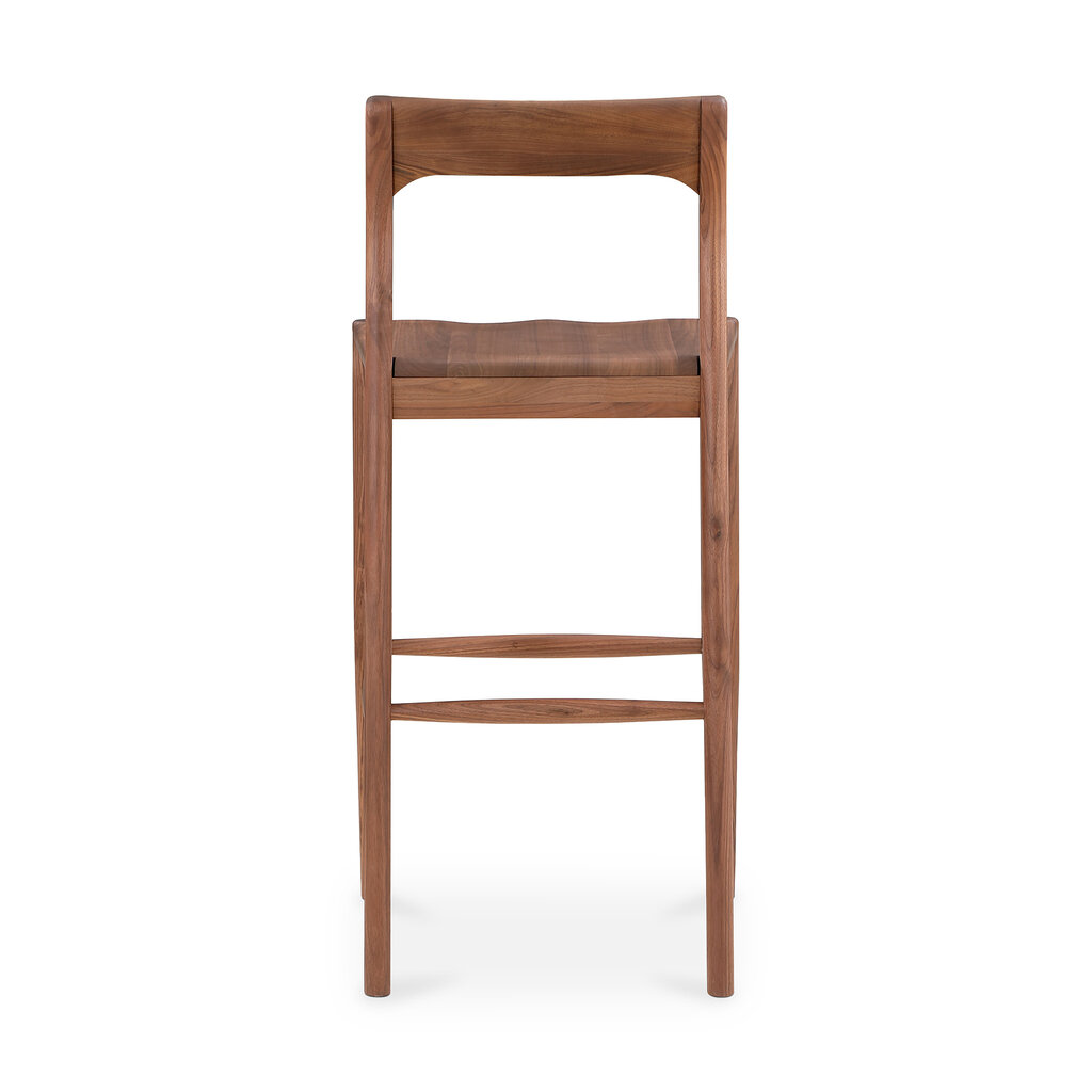 Moe's Home Collection Owing Barstool Walnut