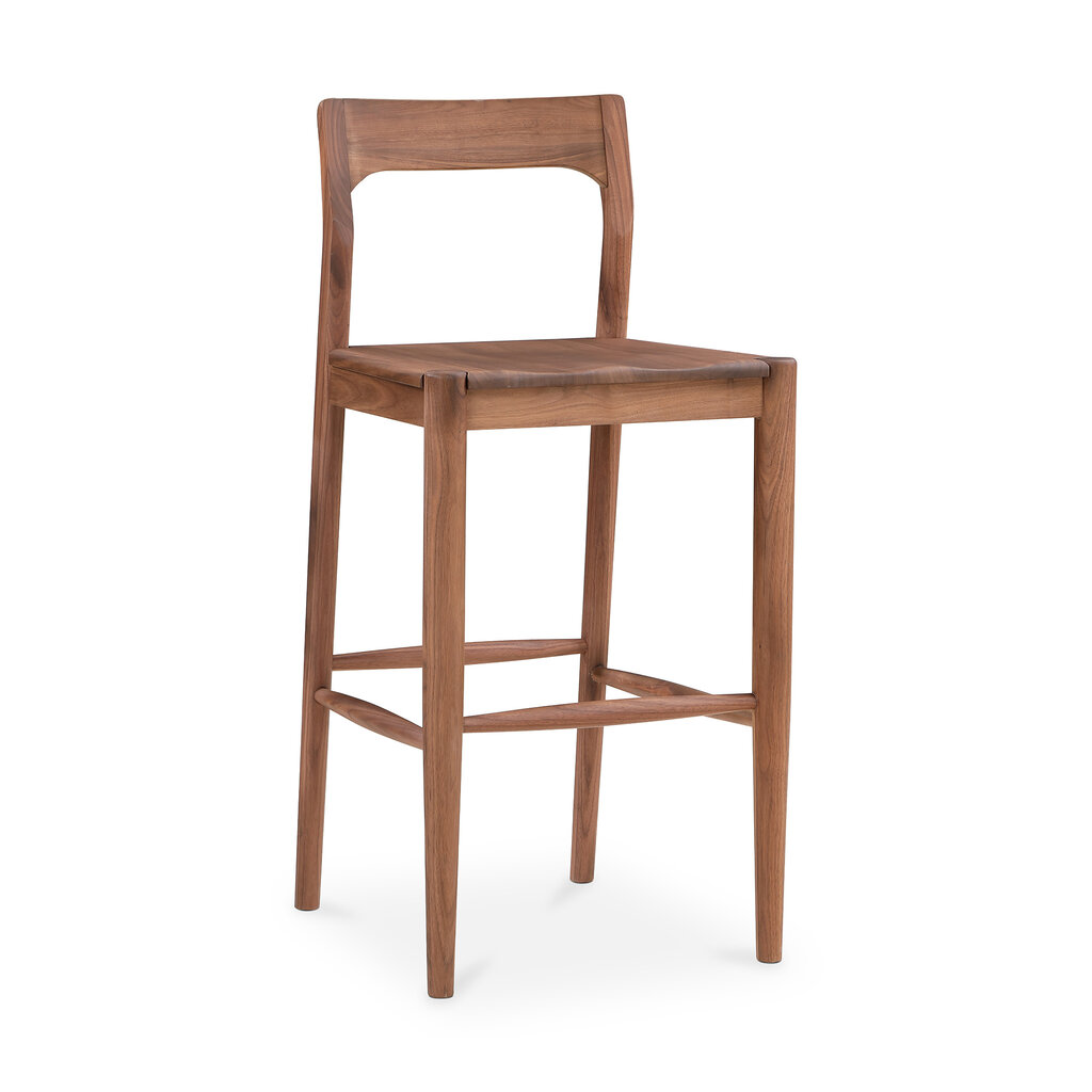 Moe's Home Collection Owing Barstool Walnut