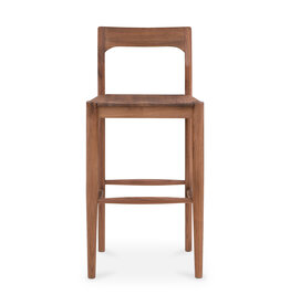 Moe's Home Collection Owing Barstool Walnut