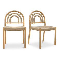 Moe's Home Collection Avery Dining Chair Natural