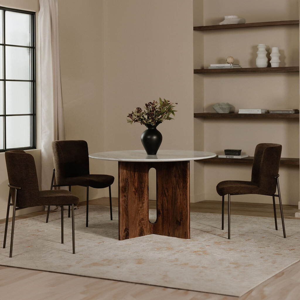 Moe's Home Collection Early Dining Chair Dark Brown