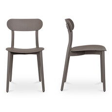 Moe's Home Collection Kent Outdoor Dining Chair - Taupe