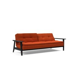 Innovation Living Dublexo Frej Sofa 45"X94" Black Wood