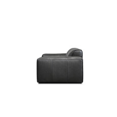 Mobital Boone Leather Sofa - Iron Ore