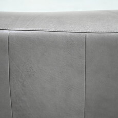 Mobital Boone Leather Sofa - Iron Ore