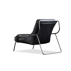 Mobital Breuer Lounge Chair - Black Leather