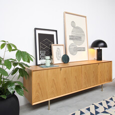 Mobital Hobbs Buffet - White oak