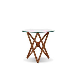 Mobital Quasar Low End Table Stain Walnut