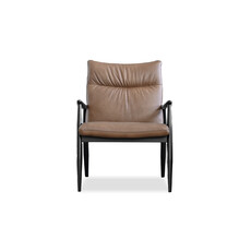 Mobital Inga Lounge Chair - Cacao Brown Sauvage Leather