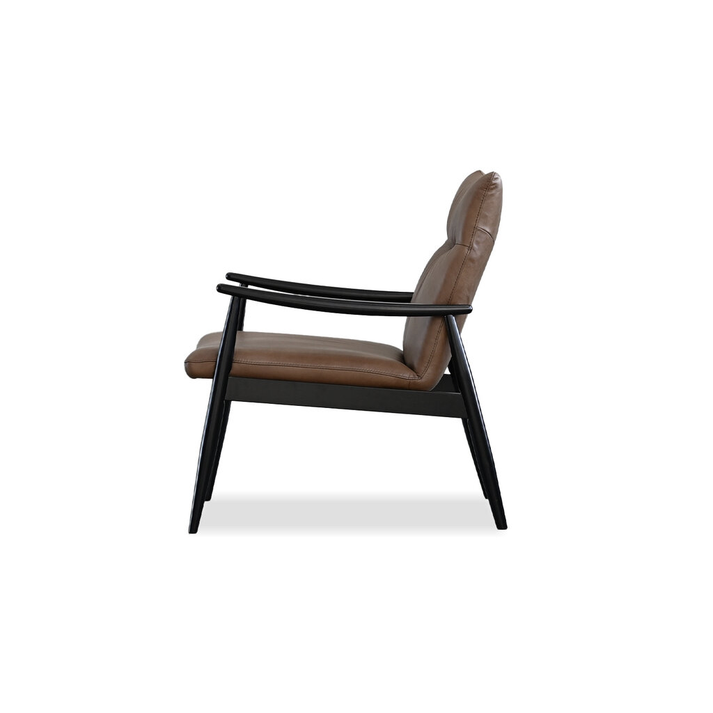 Mobital Inga Lounge Chair - Cacao Brown Sauvage Leather