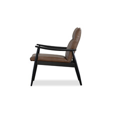 Mobital Inga Lounge Chair - Cacao Brown Sauvage Leather