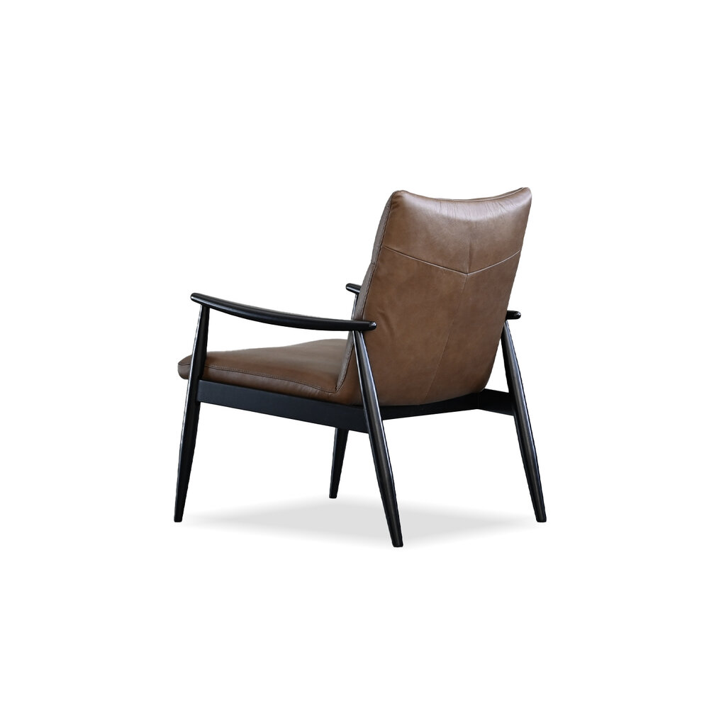Mobital Inga Lounge Chair - Cacao Brown Sauvage Leather