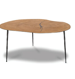 Mobital Oakley Tall Coffee Table Natural Oak