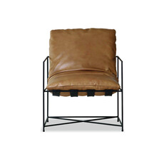 Mobital Ericsson Lounge Chair Tan Vintage Leather