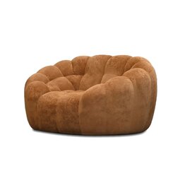 Mobital Puffin Lounge chair Toffee Chenille