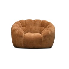 Mobital Puffin Lounge chair Toffee Chenille