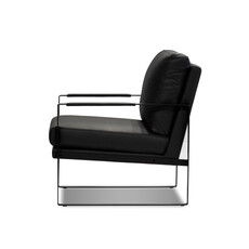 Mobital Mitchell Armchair Black Leather/Black Powder
