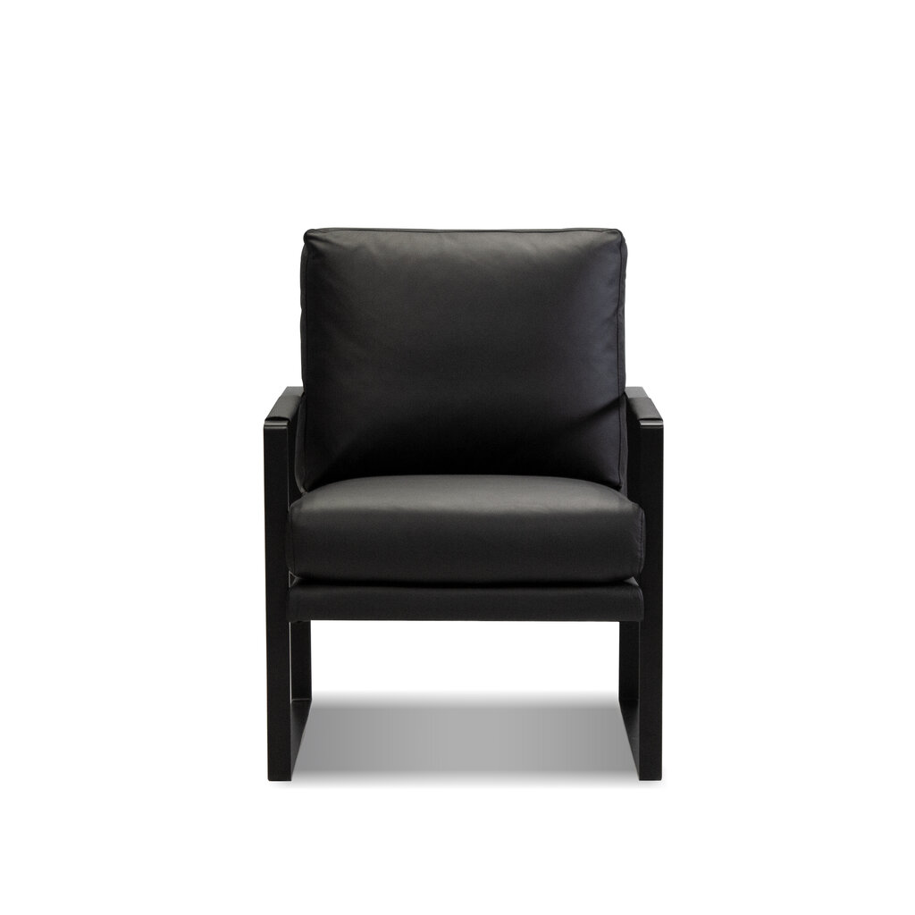 Mobital Mitchell Armchair Black Leather/Black Powder