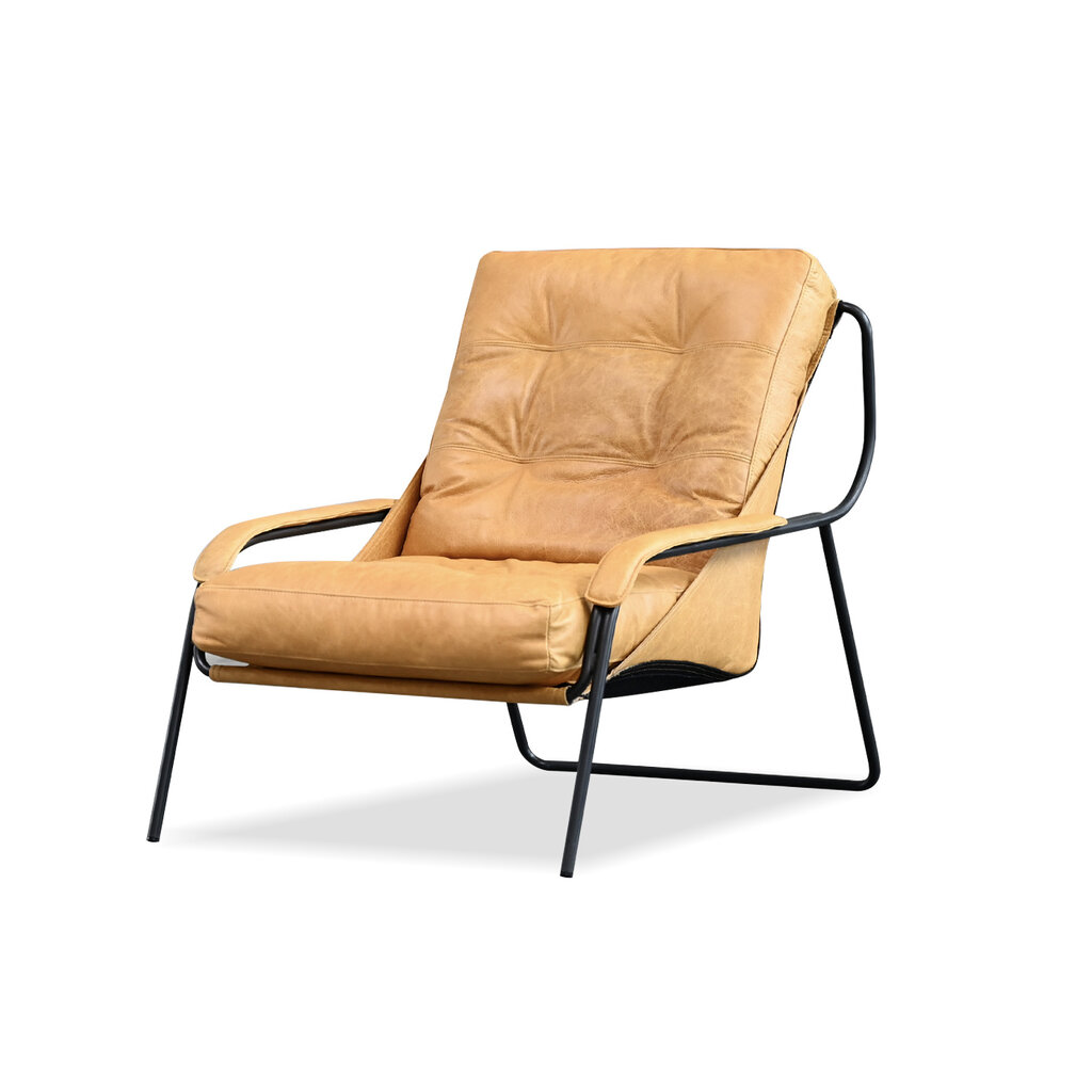 Mobital Breuer  Lounge Chair - Leather Camel