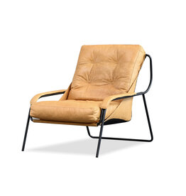 Mobital Breuer  Lounge Chair - Leather Camel