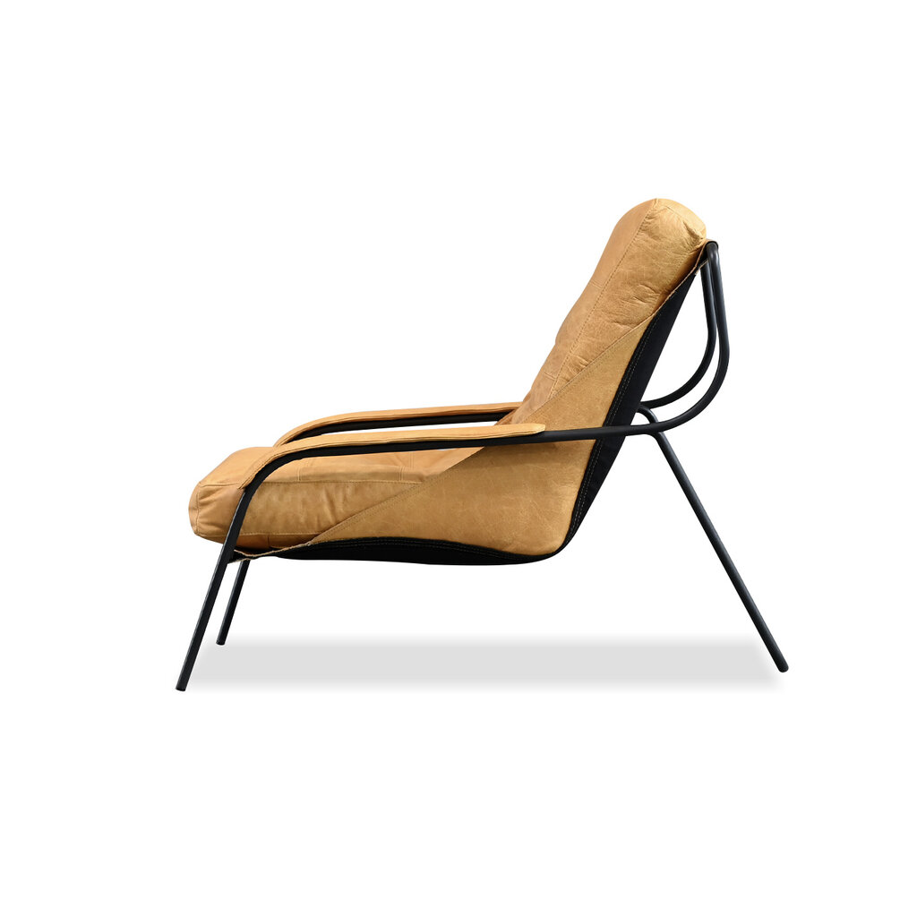 Mobital Breuer  Lounge Chair - Leather Camel