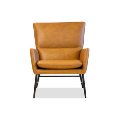 Mobital Morisson Lounge Chair -Vintage Whiskey Leather
