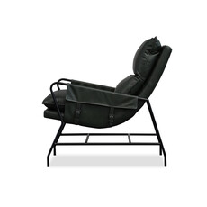 Mobital Meier Lounge Chair Moss Green Leather
