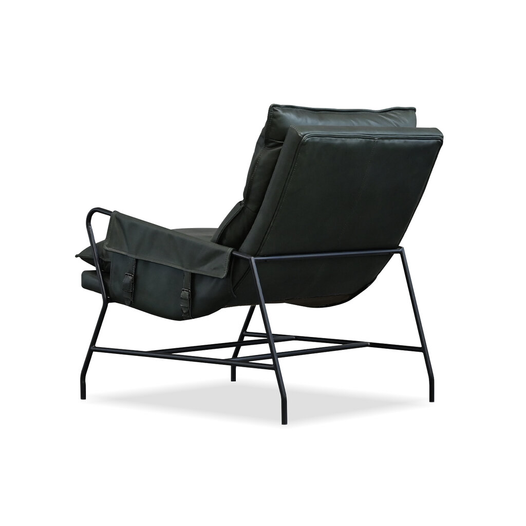 Mobital Meier Lounge Chair Moss Green Leather