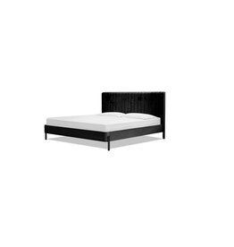 Mobital Nori Bed Queen Blackened White Oak Wood