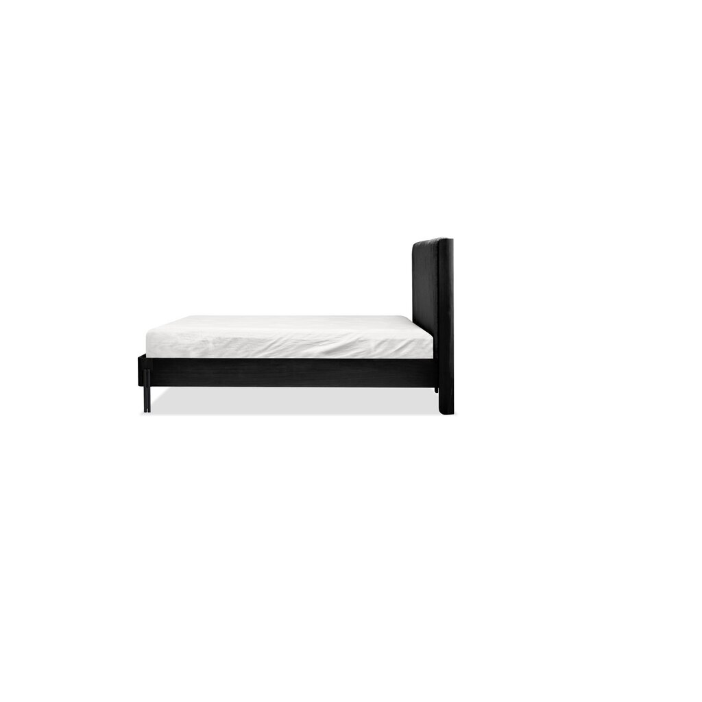 Mobital Nori Bed Queen Blackened White Oak Wood