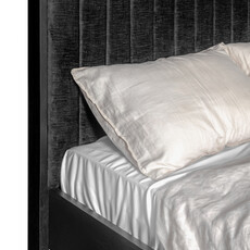 Mobital Nori Bed Queen Blackened White Oak Wood