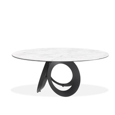 Mobital Optic  Round Dining Table