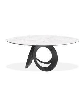 Mobital Optic  Round Dining Table