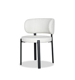 Mobital Lily Dining Chair /Alabaster Hopsack
