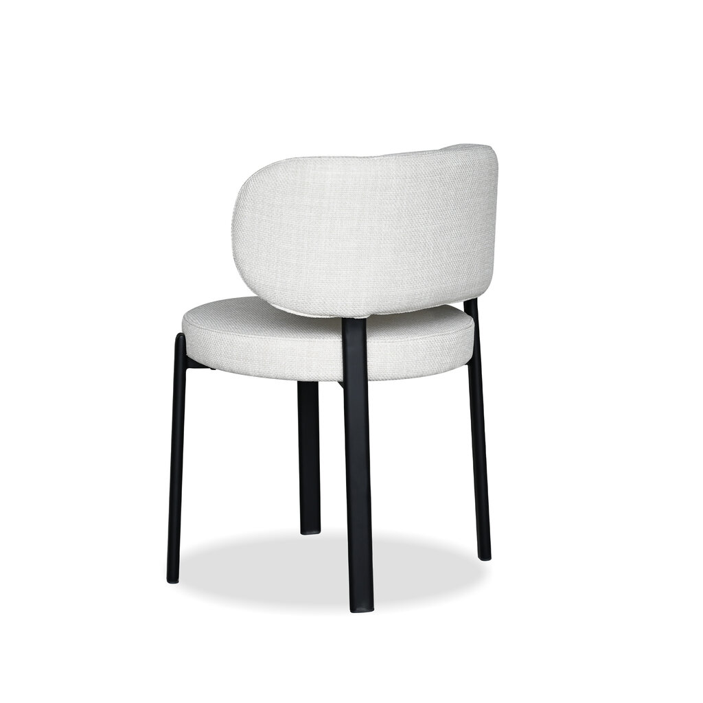 Mobital Lily Dining Chair /Alabaster Hopsack