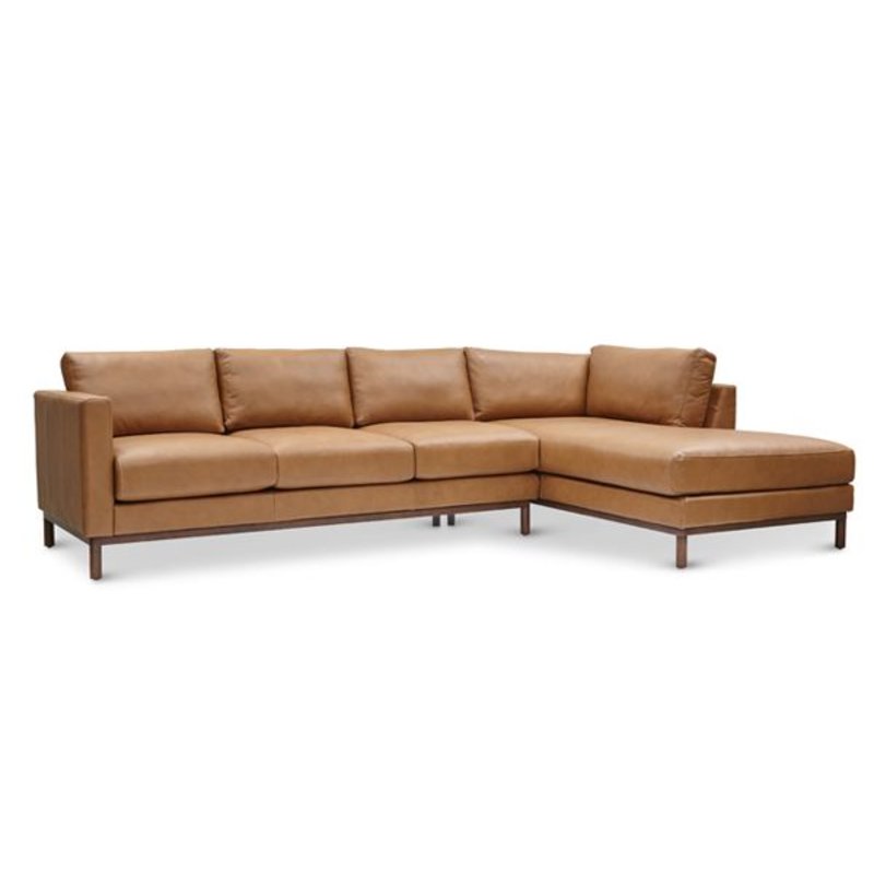 One for Victory Freehand Sectional Right Arm Chaise - Plunge Ginger