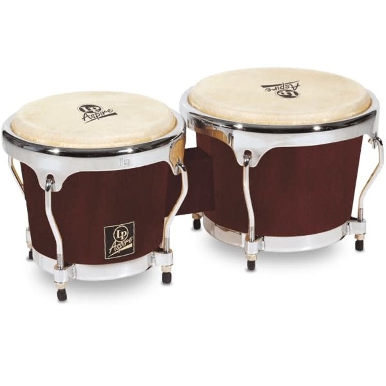 Amazon.com: LP ASPIRE Series Wood Bongos Natural LPA601-AW